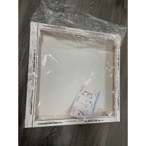 WEXFORD HOME 32x32 Wonderful Life Bird Wreath Gallery Wrapped Canvas Wall Art - Picture 3 of 6